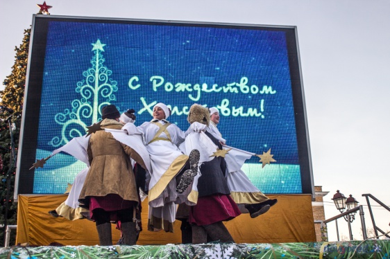 В Великом Новгороде отпраздновали Рождество Христово