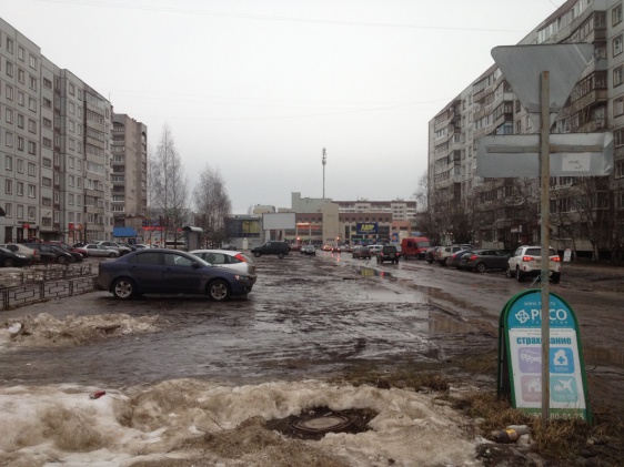 Новгородская общественница попросила власти обустроить парковку и отремонтировать тротуары на ул. Свободы