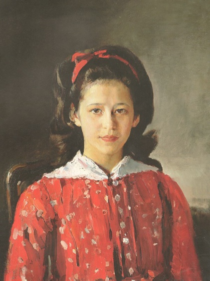 На выставку «Милуша — девочка с портрета Серова» в первый день пришло 150 новгородцев