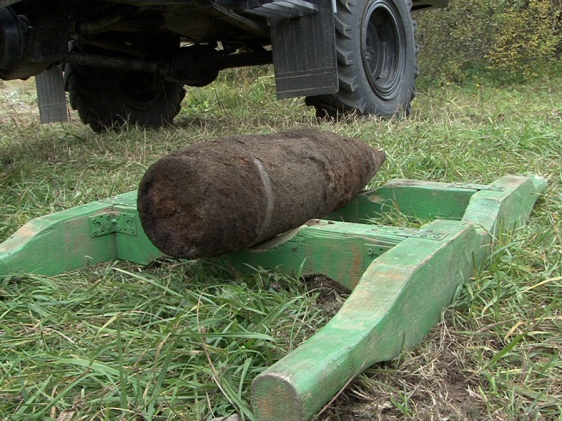 Рядом с железной дорогой нашли артиллерийский снаряд (Новгородская область)