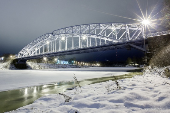 В Боровичах завершилась реставрация моста Белелюбского