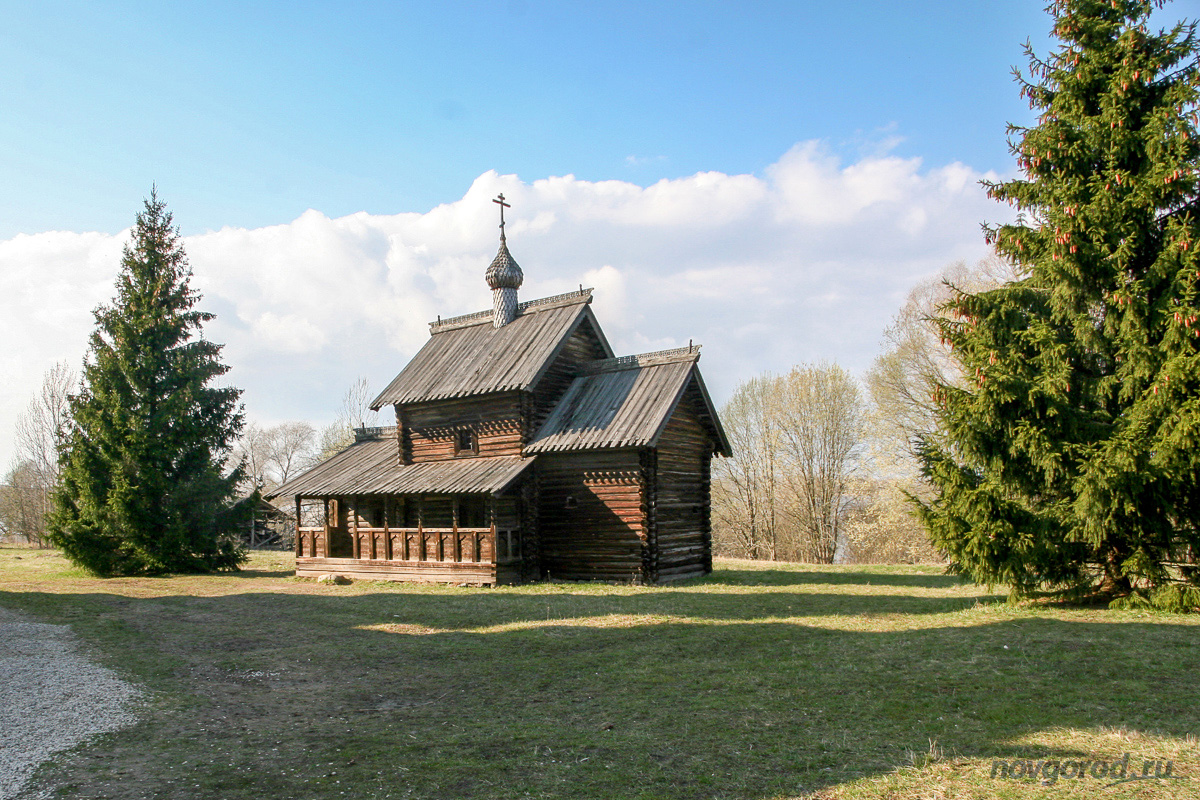 Успенская церковь из деревни Никулино Любытинского района