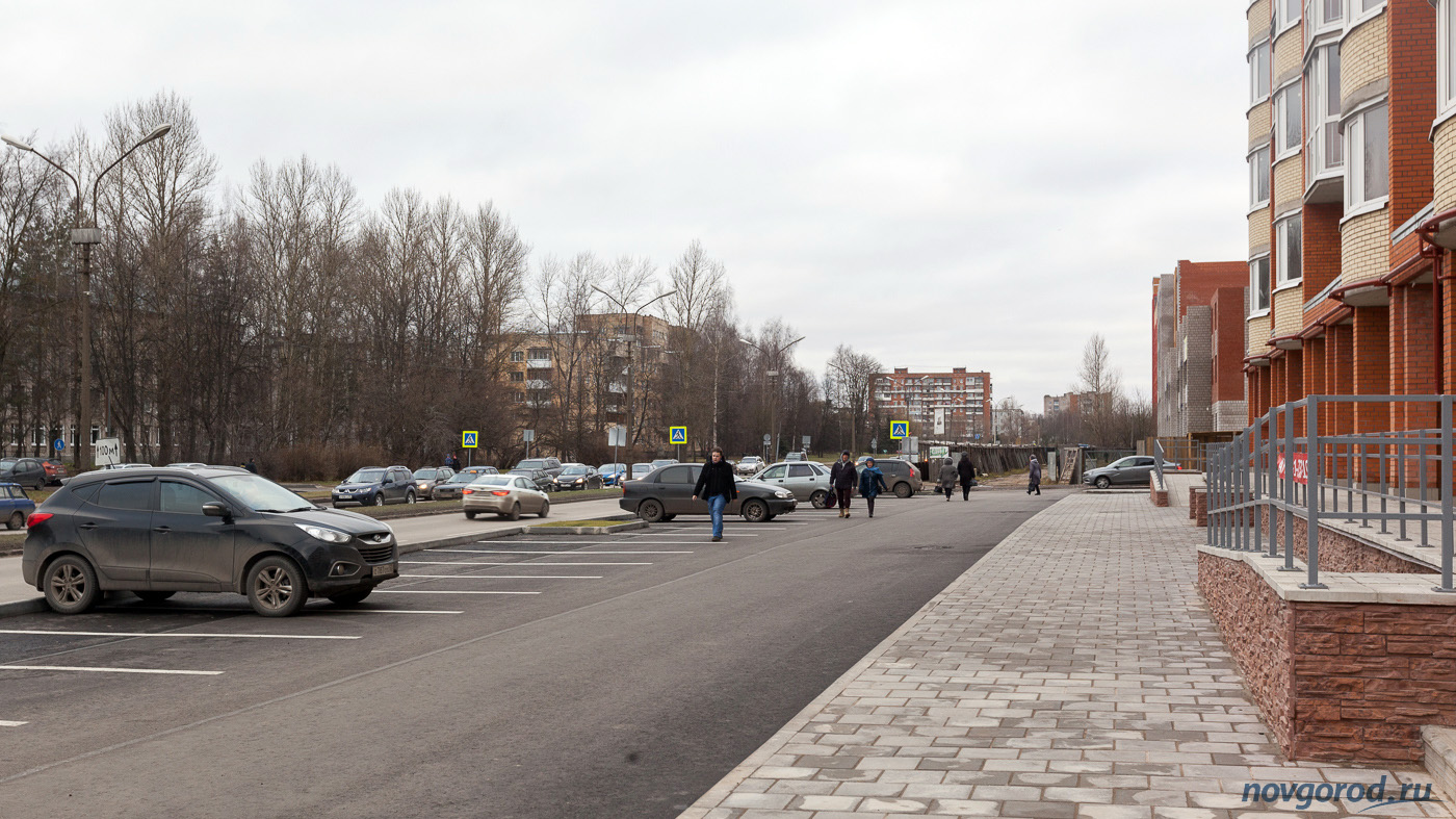 Новостройки Великого Новгорода, ноябрь 2017