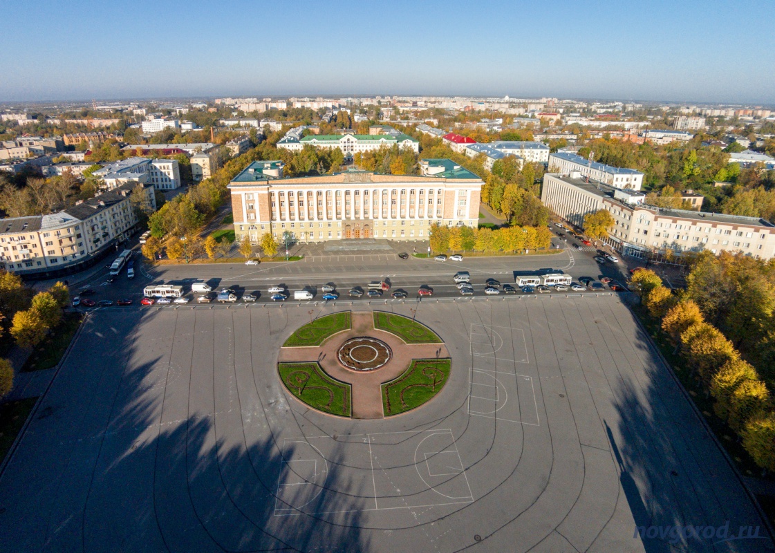 Великий Новгород Центральная площадь