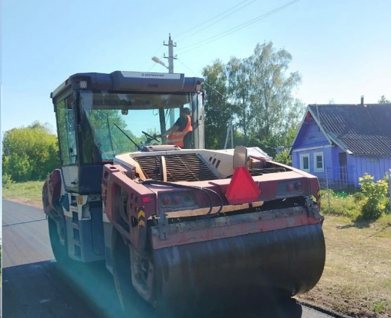 Ремонт дороги «Шимск — Старая Русса — Холм» — Гостеж планируют закончить в этом году