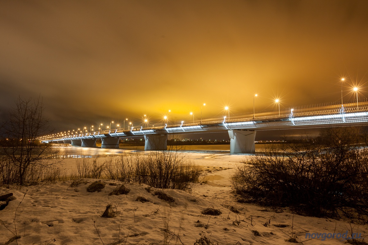 пешеходный мост великий новгород