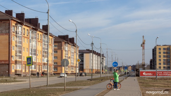 Все новые улицы Великого Новгорода будут проектироваться с велодорожками