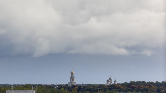 Небольшой дождь ожидается в Новгородской области в воскресенье