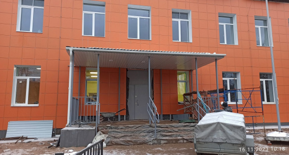 В Маловишерском районе идёт капитальный ремонт двух школ