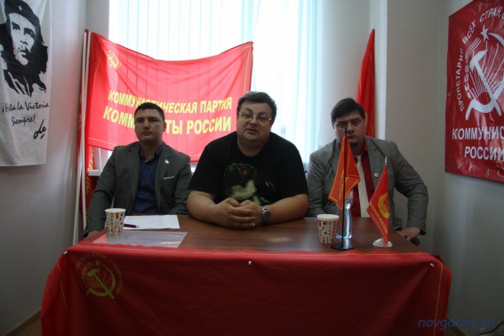Слева направо: Виталий Кириллов, Дмитрий Перевязкин, Кирилл Морозов. © Фото из архива интернет-портала «Новгород.ру»