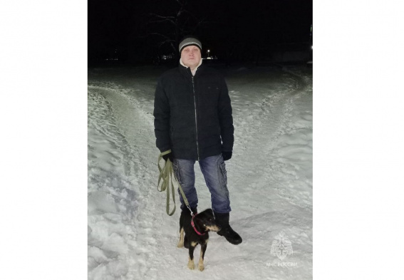 Пенсионер ГУ МЧС России по Новгородской области спас тонущую девушку и её собаку