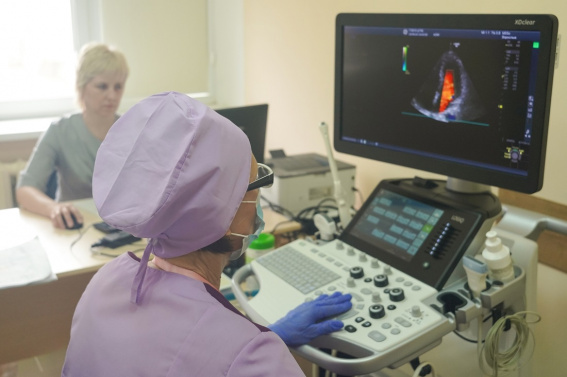 В клинику №1 ЦГКБ Великого Новгорода поступил новый УЗИ-аппарат с расширенной линейкой кардиоисследований