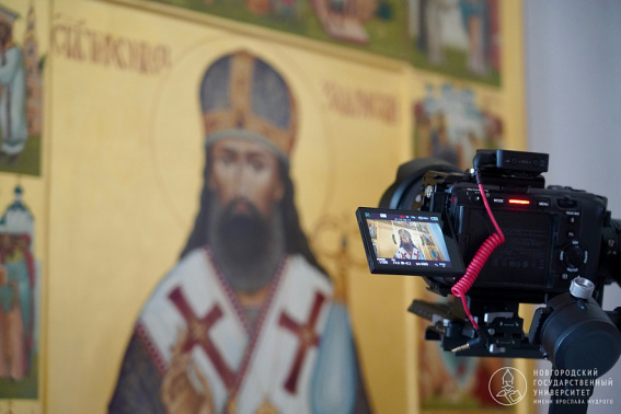 Великий Новгород стал площадкой для съёмок документального фильма о жизни Тихона Задонского