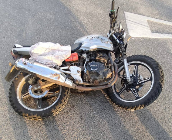 В Валдайском районе сбили мотоциклиста