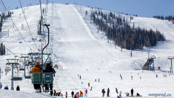 Количество туристов на горнолыжных курортах выросло на 13%