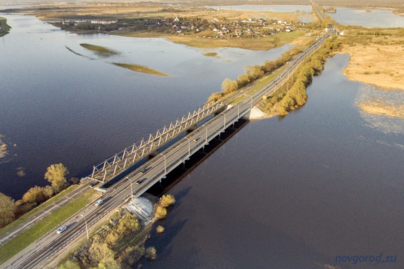 «Синий» мост. © Фото из архива интернет-портала «Новгород.ру»