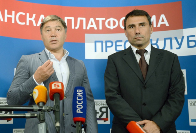 Александр Габитов и Рифат Шайхутдинов. © Фото партии «Гражданская платформа»