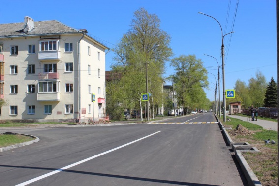 Ремонт Студенческой улицы в Великом Новгороде близок к завершению