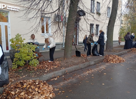 Около 900 новгородцев приняли участие в общегородском субботнике