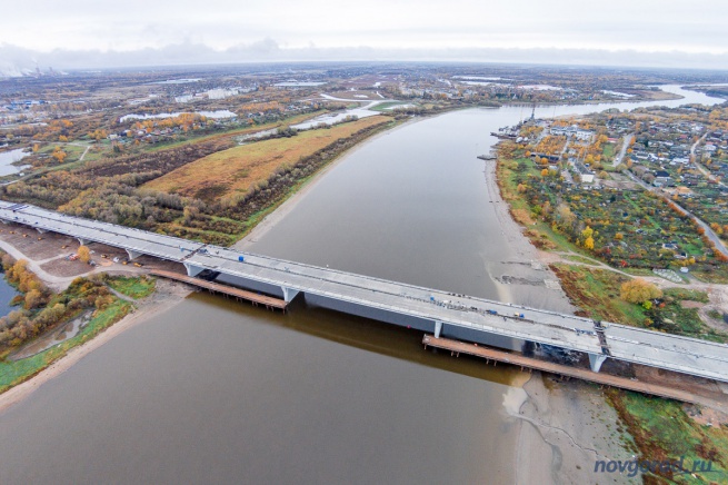 Третий мост через р. Волхов. © Фото из архива интернет-портала «Новгород.ру»