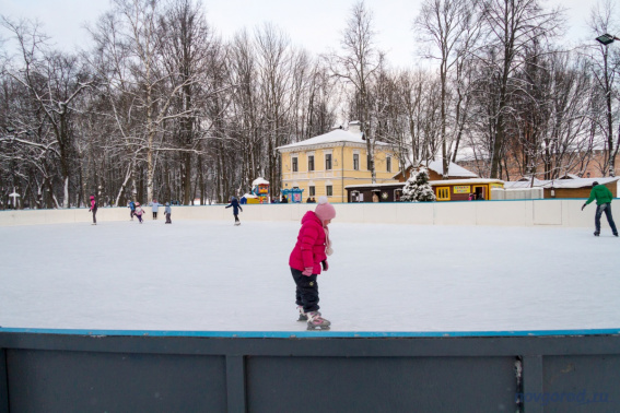 В Кремлёвском парке с 20 декабря будет работать каток