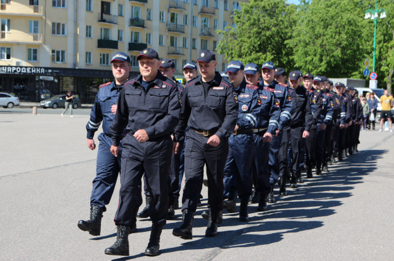 Сводный отряд новгородской полиции отправился на Северный Кавказ