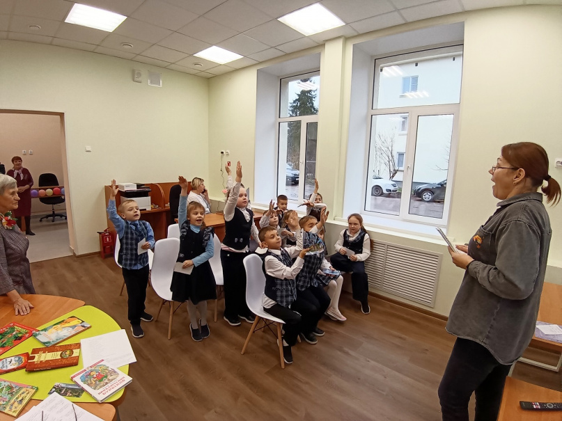 © Первые занятия с юными читателями / фото автора