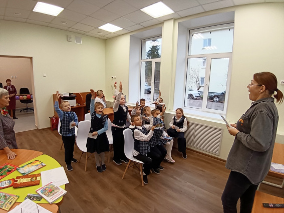 © Первые занятия с юными читателями / фото автора