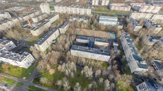 Школа №13 на улице Рахманинова. © Фото из архива интернет-портала «Новгород.ру»