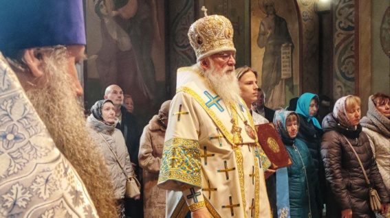 В Софийском соборе отметили праздник Тихвинской иконы Божией Матери