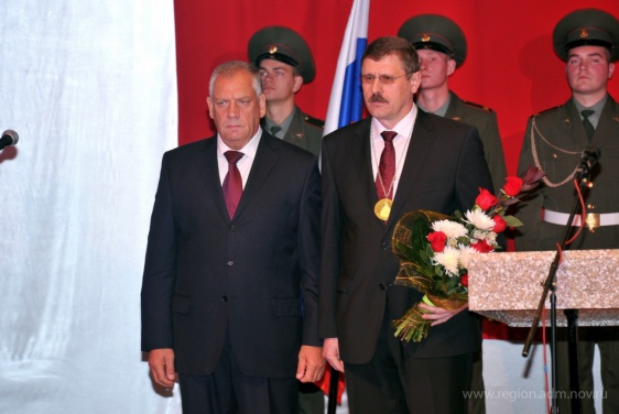 Александр Гавриленко (справа). © Правительство Новгородской области