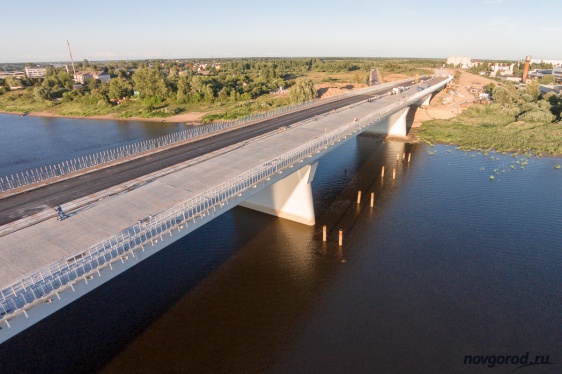 Деревяницкий мост. © Фото из архива интернет-портала "Новгород.ру"