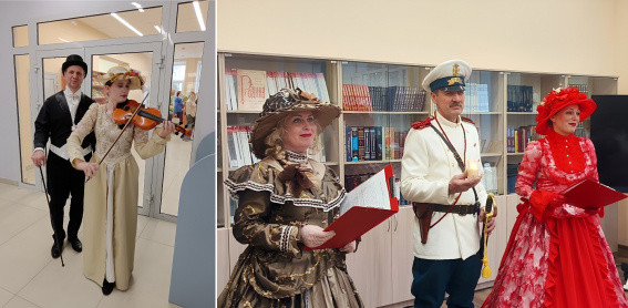 © Артисты ЦК «Русич» и Детской школы искусств / фото автора и ЦГБ им. Ф.М. Достоевского