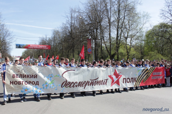В этом году «Бессмертный полк» пройдёт в Новгородской области очно и онлайн