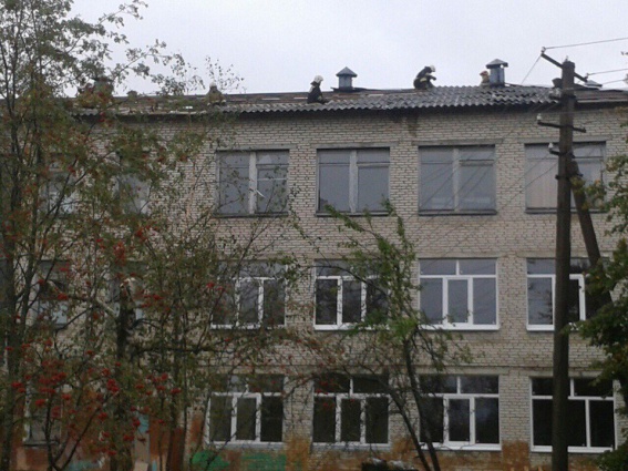 Здание школы. © Елена Шишкова