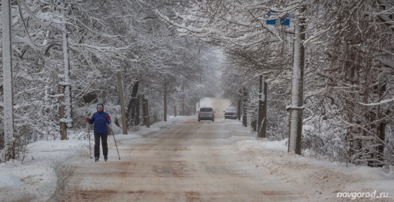 На выходных в Новгородской области снова ожидаются снегопады