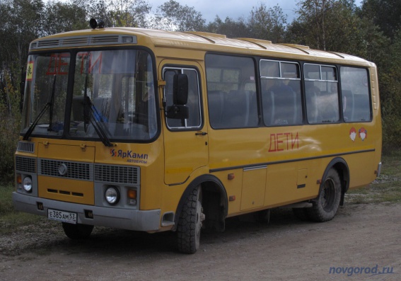 В Великом Новгороде хотят запустить школьные автобусы