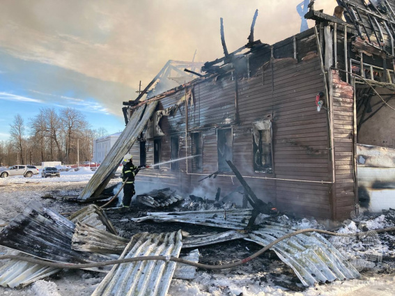 В Новгородской области за выходные потушили семь пожаров