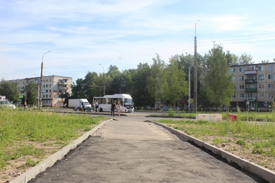 Проспект Мира в Великом Новгороде отремонтирован на 40%