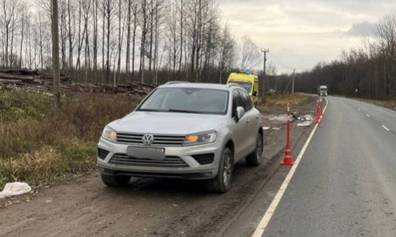 В Новгородском округе сбили велосипедиста