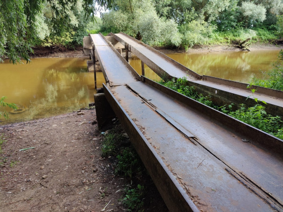 Новгородцам предложили решить, стоит ли сохранять мост через ручей Тарасовец