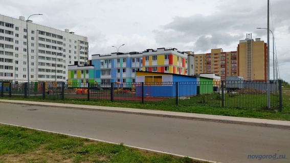 Детский сад в мирокрайоне «Ивушки». © Фото из архива интернет-портала «Новгород.ру»