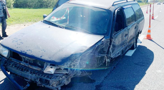 В ДТП под Великим Новгородом пострадал пассажир автомобиля