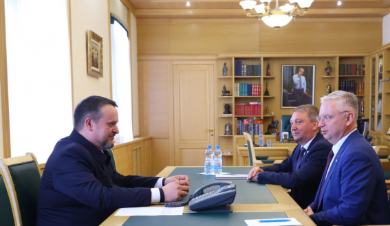 Председатель Северо-Западного банка Сбербанка и губернатор Новгородской области провели первую рабочую встречу