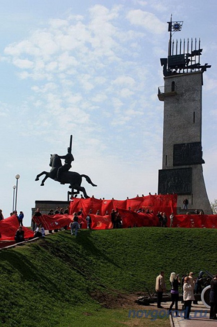 Монумент Победы. © Фото из архива интернет-портала «Новгород.ру»