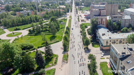 В центре Великого Новгорода перекроют движение на время велопарада