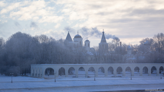Умеренный снегопад ожидается в Новгородской области в ближайшие дни