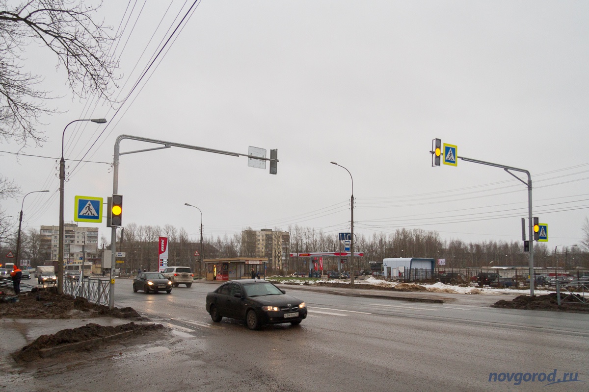 Светофор тихвин новгородская