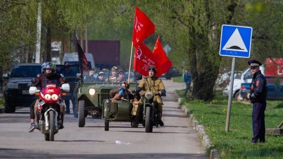 В Великий Новгород и Старую Руссу приедет мотомарш «Дороги Победы — Дорога домой!»