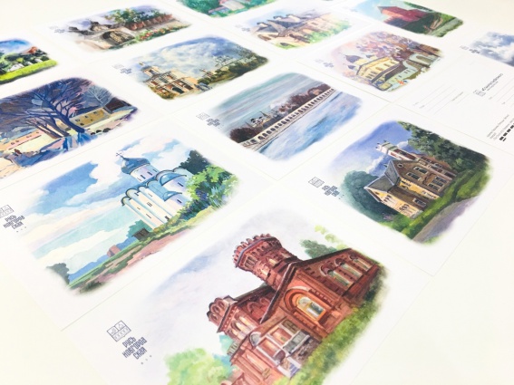 Выпущена новая серия почтовых открыток с видами Новгородской области
